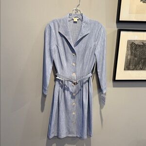 Shoshanna Sharita Light Denim Blue Dress, Size 0